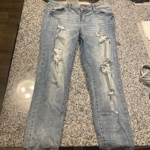 Buckle Denim pants/Jeans